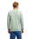 The Quiksilver Mens Basic Sweatshirt in Iceberg Green
