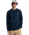 The Quiksilver Mens Basic Sweatshirt in Dark Navy