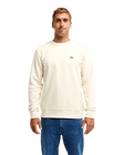The Quiksilver Mens Basic Sweatshirt in Bone