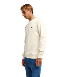 The Quiksilver Mens Basic Sweatshirt in Bone