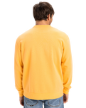 The Quiksilver Mens Salt Water Crew Sweatshirt in Chamois