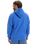 The Quiksilver Mens Salt Water Zip Hoodie in Nebulas Blue