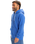 The Quiksilver Mens Salt Water Zip Hoodie in Nebulas Blue