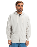 The Quiksilver Mens Salt Water Zip Hoodie in Wind Chime