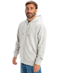 The Quiksilver Mens Salt Water Zip Hoodie in Wind Chime