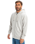 The Quiksilver Mens Salt Water Zip Hoodie in Wind Chime