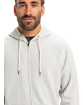 The Quiksilver Mens Salt Water Zip Hoodie in Wind Chime