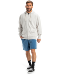 The Quiksilver Mens Salt Water Zip Hoodie in Wind Chime
