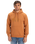The Quiksilver Mens Comp Logo Hoodie in Bran