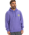 The Quiksilver Mens Apog Heritage Hoodie in Dusted Peri