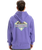 The Quiksilver Mens Apog Heritage Hoodie in Dusted Peri