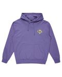 The Quiksilver Mens Apog Heritage Hoodie in Dusted Peri