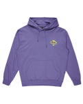The Quiksilver Mens Apog Heritage Hoodie in Dusted Peri