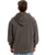 The Quiksilver Mens Global Heat Hoodie in Dark Shadow