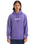 The Quiksilver Mens Fineline Hoodie in Dusted Peri
