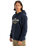 The Quiksilver Mens Typed Out Hoodie in Dark Navy