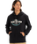 The Quiksilver Mens Typed Out Hoodie in Black