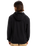 The Quiksilver Mens Typed Out Hoodie in Black