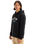 The Quiksilver Mens Typed Out Hoodie in Black