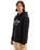 The Quiksilver Mens Typed Out Hoodie in Black