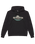 The Quiksilver Mens Typed Out Hoodie in Black