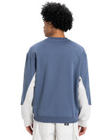 The Quiksilver Mens Mercury Devil Crew Sweatshirt in Vintage Indigo