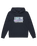 The Quiksilver Mens Retro Fade Hoodie in Dark Navy