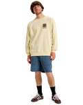 Dusun Crew Sweatshirt in Summer Melon