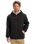 The Quiksilver Mens Keller Sherpa Zip Hoodie in Black Heather