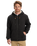 The Quiksilver Mens Keller Sherpa Zip Hoodie in Black Heather