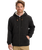 The Quiksilver Mens Keller Sherpa Zip Hoodie in Black Heather