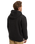 The Quiksilver Mens Keller Sherpa Zip Hoodie in Black Heather