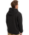 The Quiksilver Mens Keller Sherpa Zip Hoodie in Black Heather