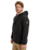 The Quiksilver Mens Keller Sherpa Zip Hoodie in Black Heather