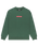 The Quiksilver Mens DNA Sweatshirt in Trekking Green