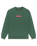 The Quiksilver Mens DNA Sweatshirt in Trekking Green