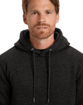 Keller Hoodie in Black Heather