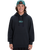 The Quiksilver Mens Salt Water Graphic Hoodie in Black