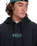 The Quiksilver Mens Salt Water Graphic Hoodie in Black