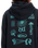 The Quiksilver Mens Salt Water Graphic Hoodie in Black