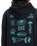 The Quiksilver Mens Salt Water Graphic Hoodie in Black