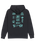 The Quiksilver Mens Salt Water Graphic Hoodie in Black