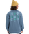 The Quiksilver Mens Salt Water Graphic Sweatshirt in China Blue