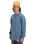 The Quiksilver Mens Salt Water Graphic Sweatshirt in China Blue
