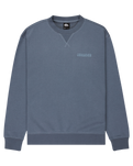The Quiksilver Mens Salt Water Graphic Sweatshirt in China Blue