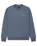 The Quiksilver Mens Salt Water Graphic Sweatshirt in China Blue
