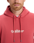The Quiksilver Mens Fineline Hoodie in Mustard