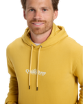 The Quiksilver Mens Fineline Hoodie in Rattan