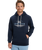 The Quiksilver Mens Classic Hoodie in Dark Navy