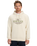 The Quiksilver Mens Classic Hoodie in Bone White